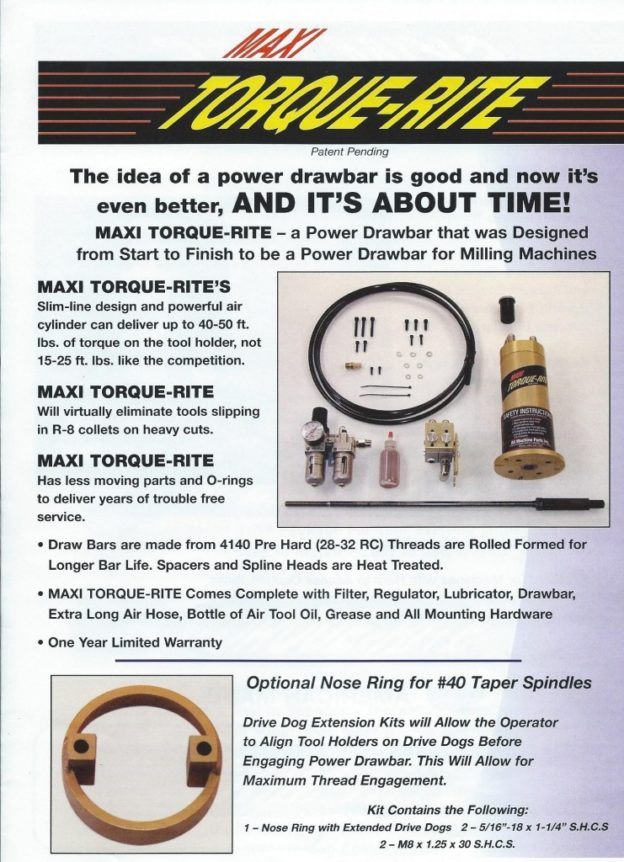 Air Automatic Draw Bars b Machinery